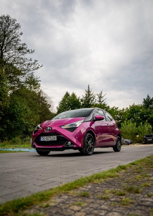 Toyota Aygo cena 47000 przebieg: 17619, rok produkcji 2018 z Kielce małe 497